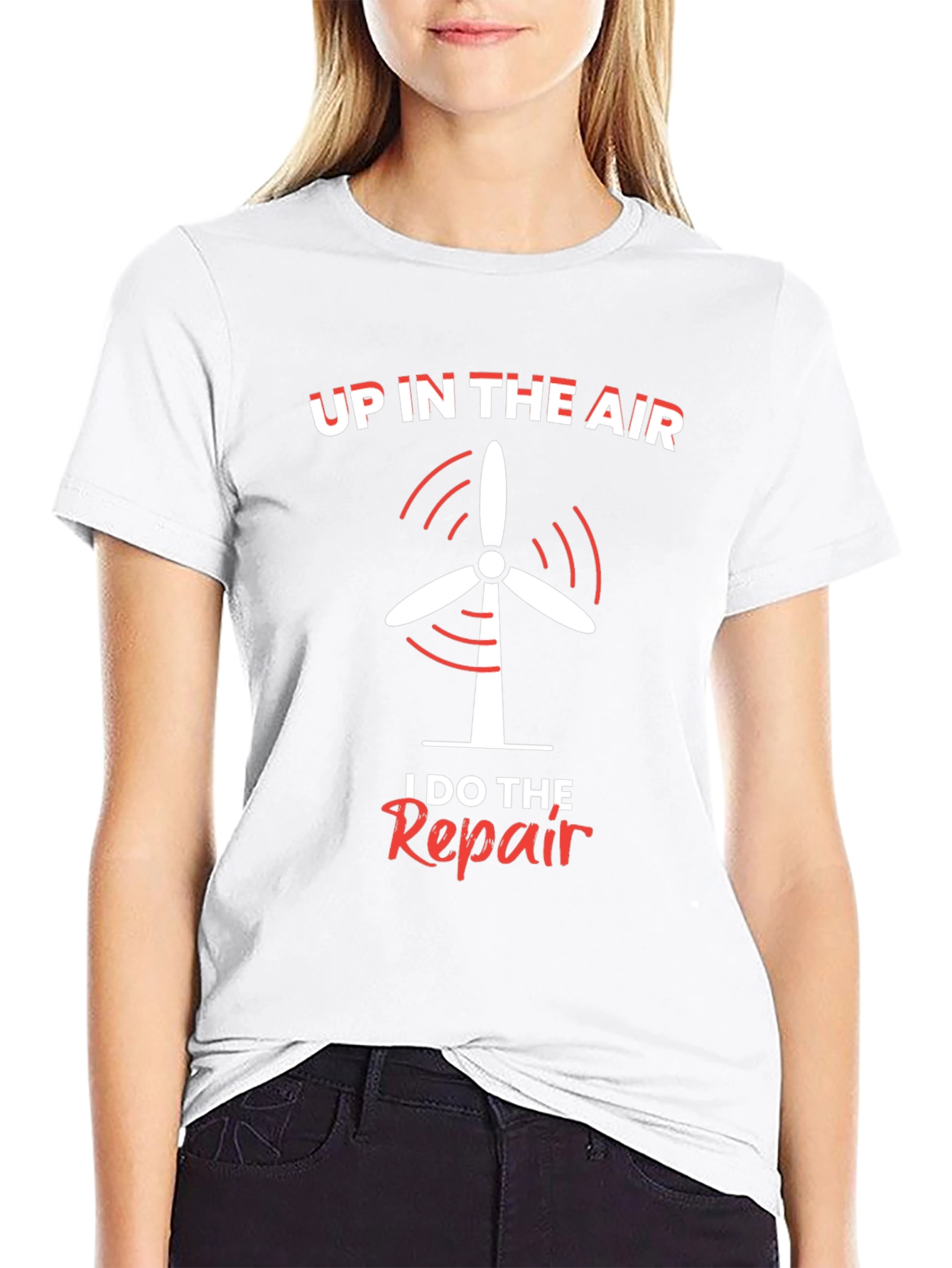 Up In The Air Repair T-Shirt