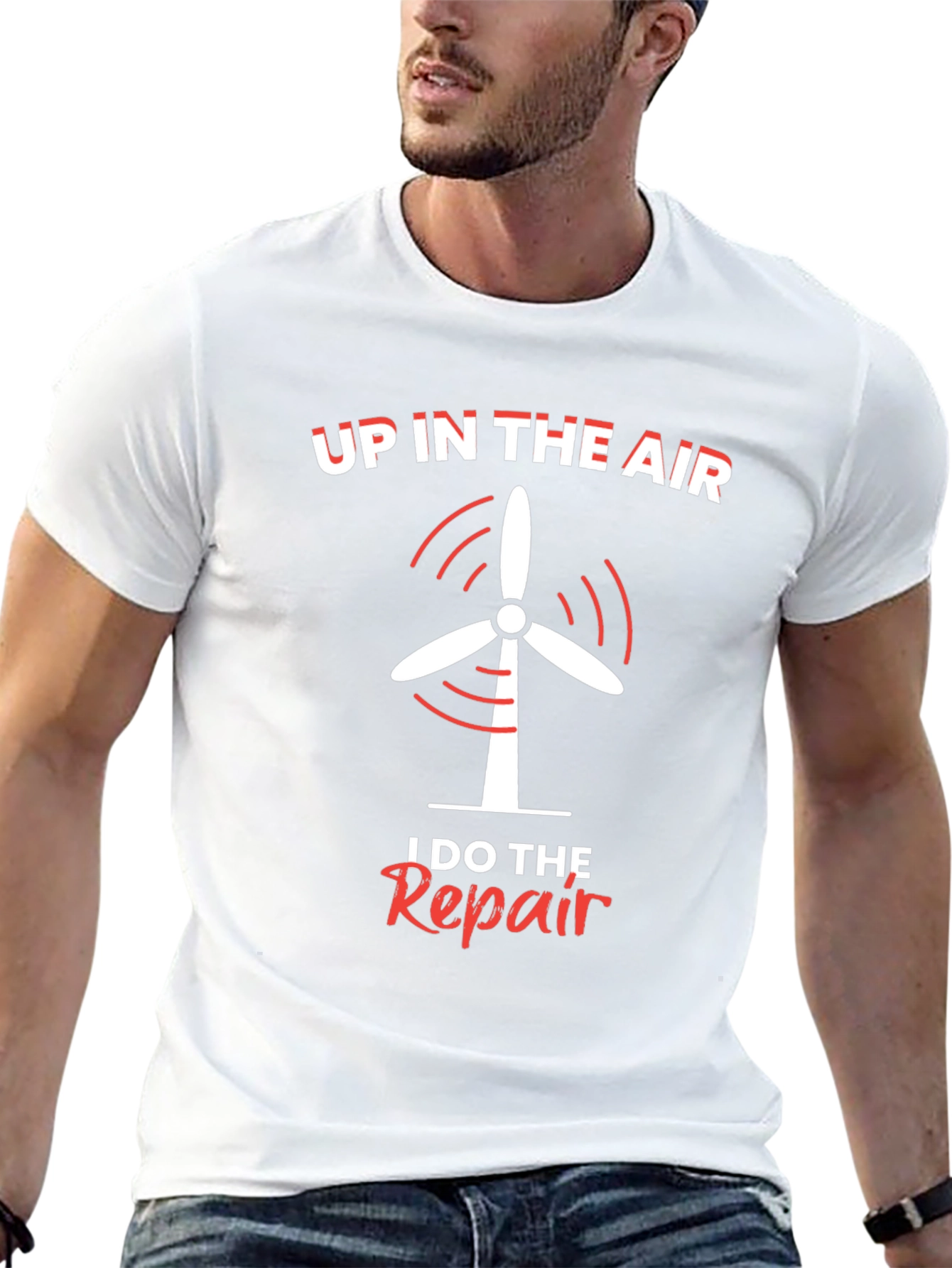 Up In The Air Repair T-Shirt