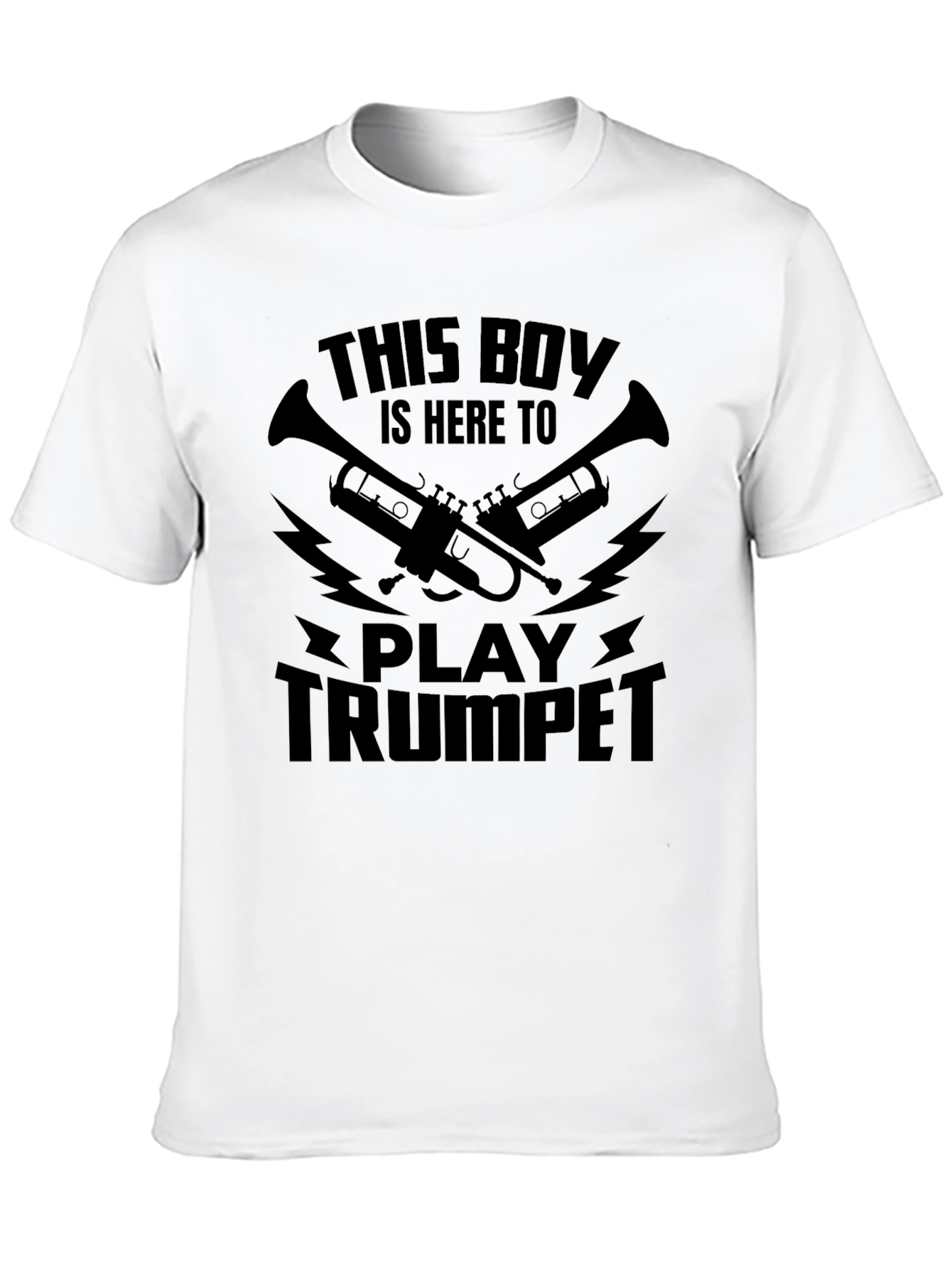 This Boy Plays Trumpet Graphic T-Shirt