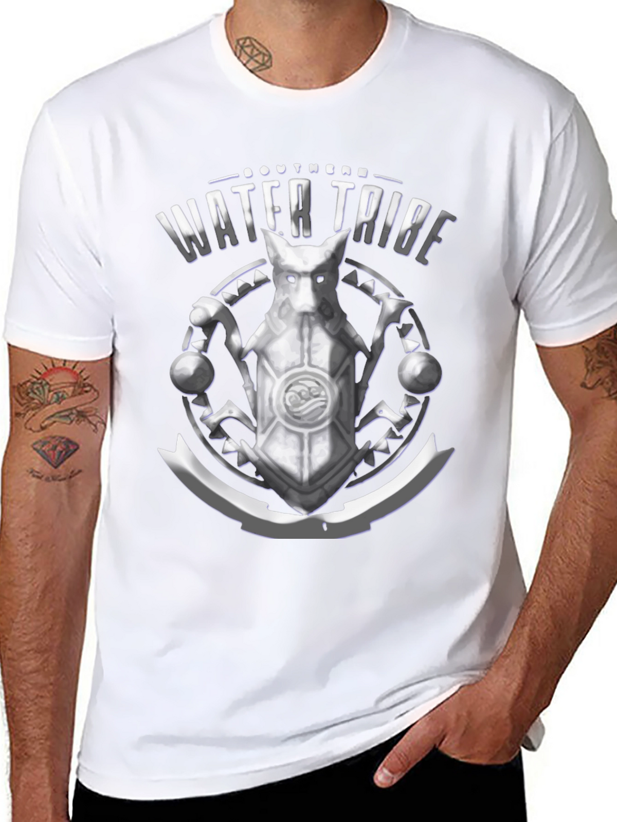 Southern Water Tribe T-Shirt - Avatar Inspired Black Tee