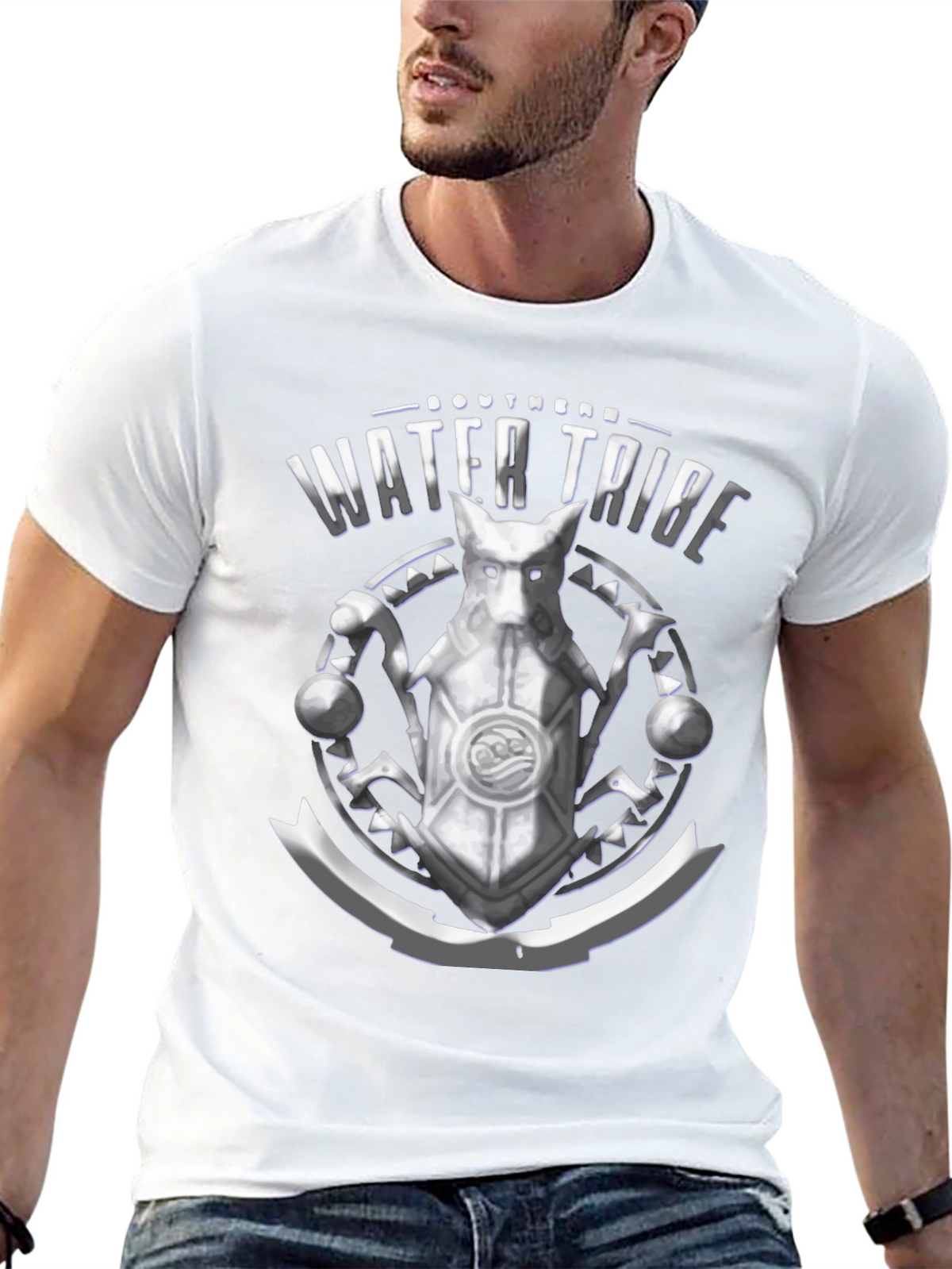 Southern Water Tribe T-Shirt - Avatar Inspired Black Tee