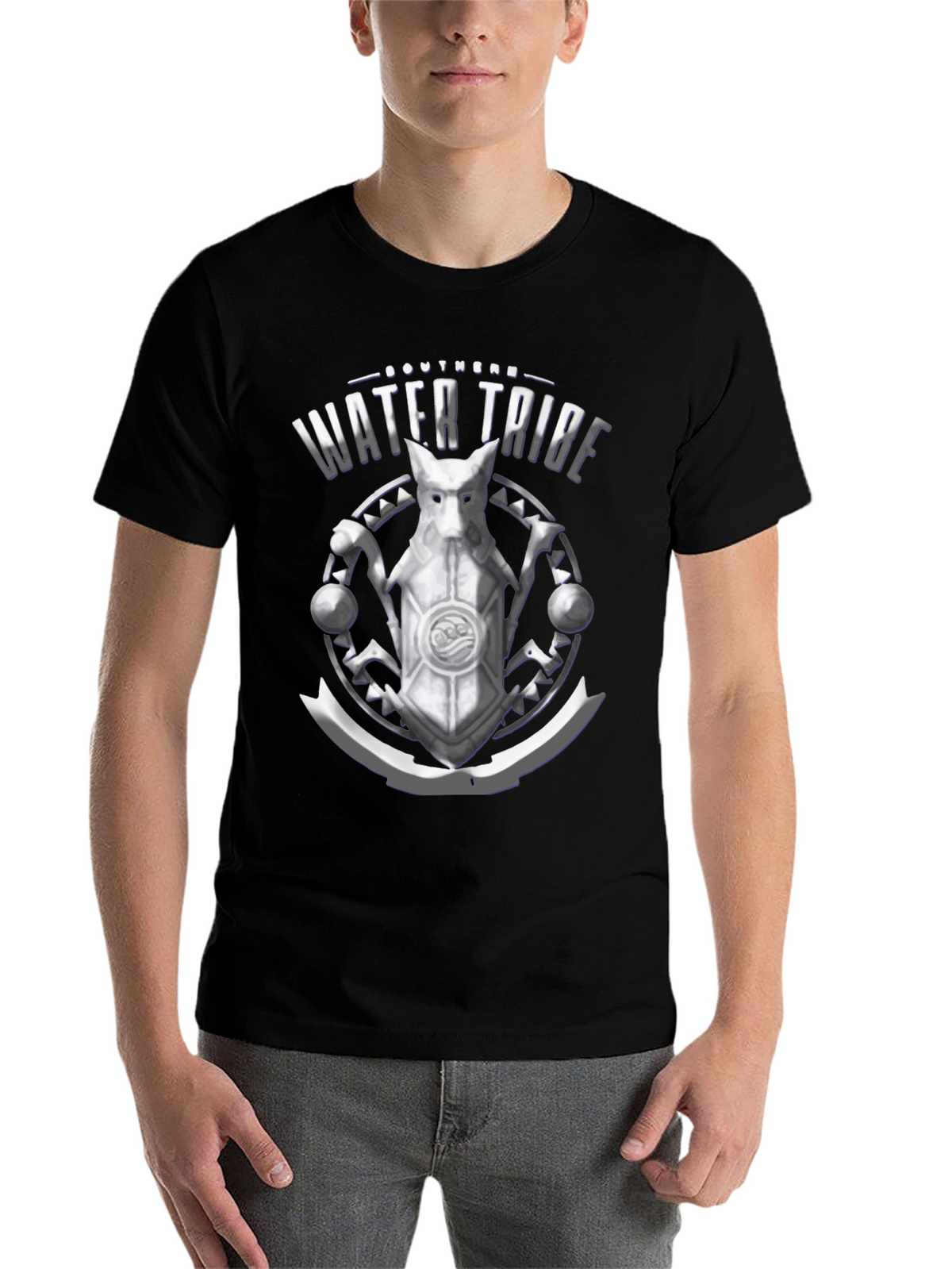 Southern Water Tribe T-Shirt - Avatar Inspired Black Tee