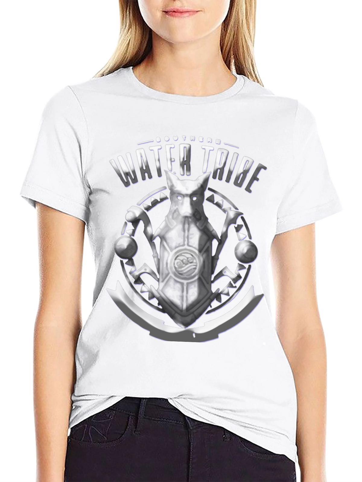 Southern Water Tribe T-Shirt - Avatar Inspired Black Tee