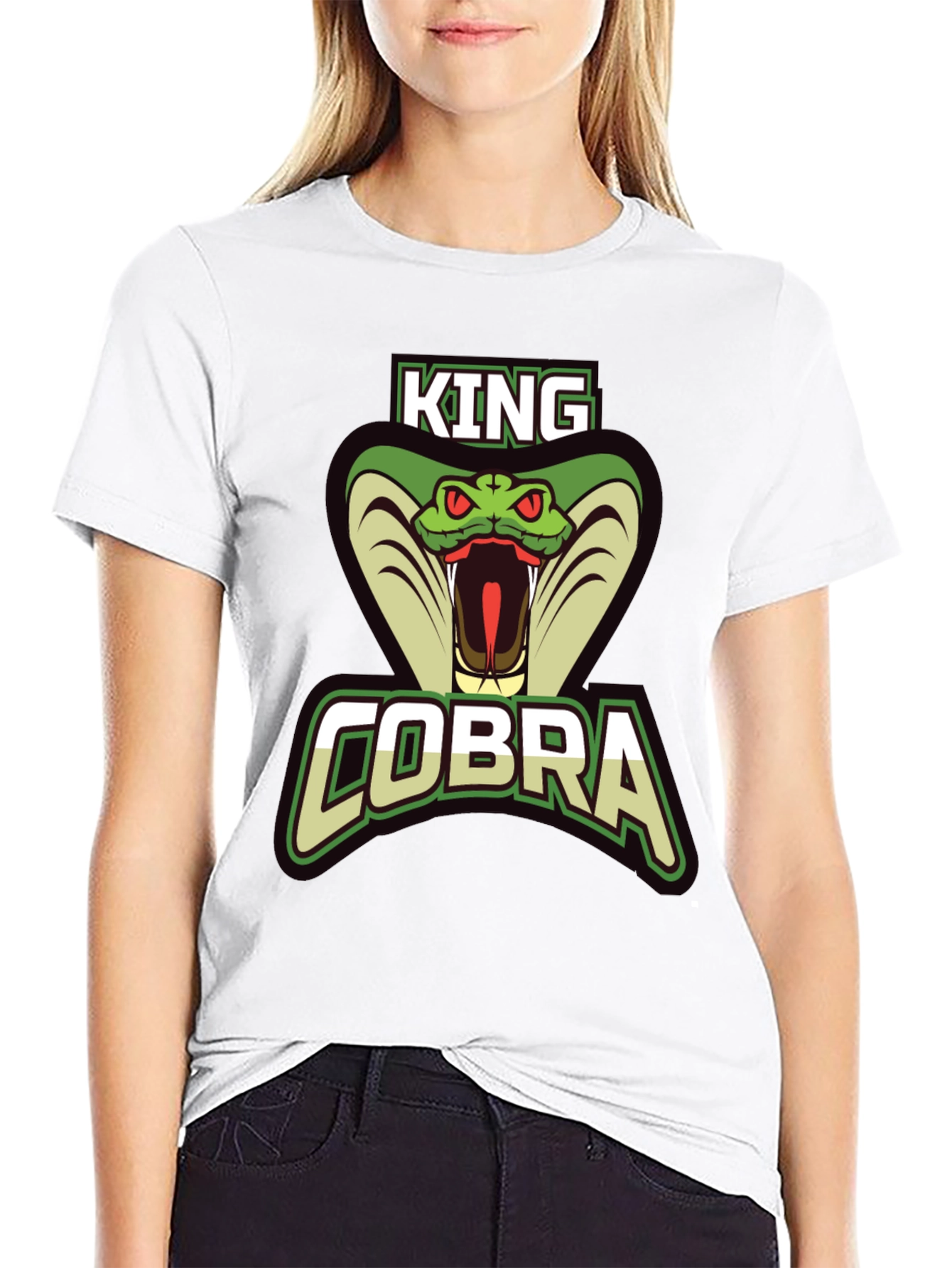 King Cobra Graphic Tee - Mens Black T-Shirt