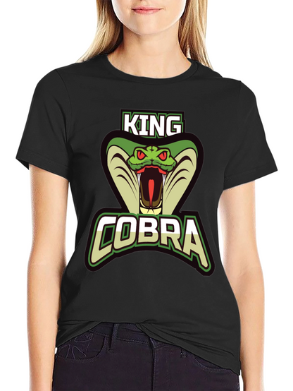 King Cobra Graphic Tee - Mens Black T-Shirt