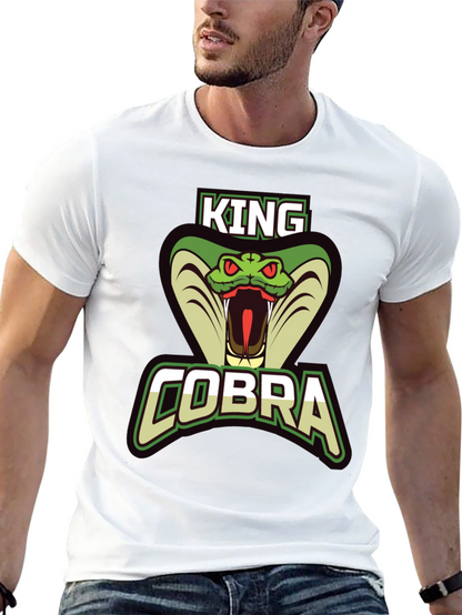 King Cobra Graphic Tee - Mens Black T-Shirt