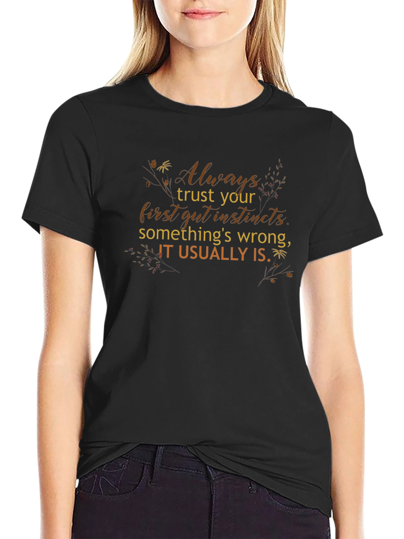 Trust Your Gut Instincts Graphic Tee