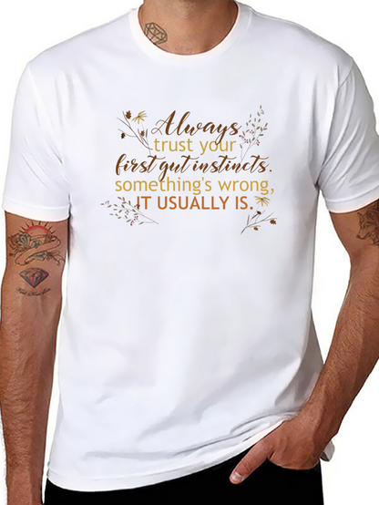 Trust Your Gut Instincts Graphic Tee
