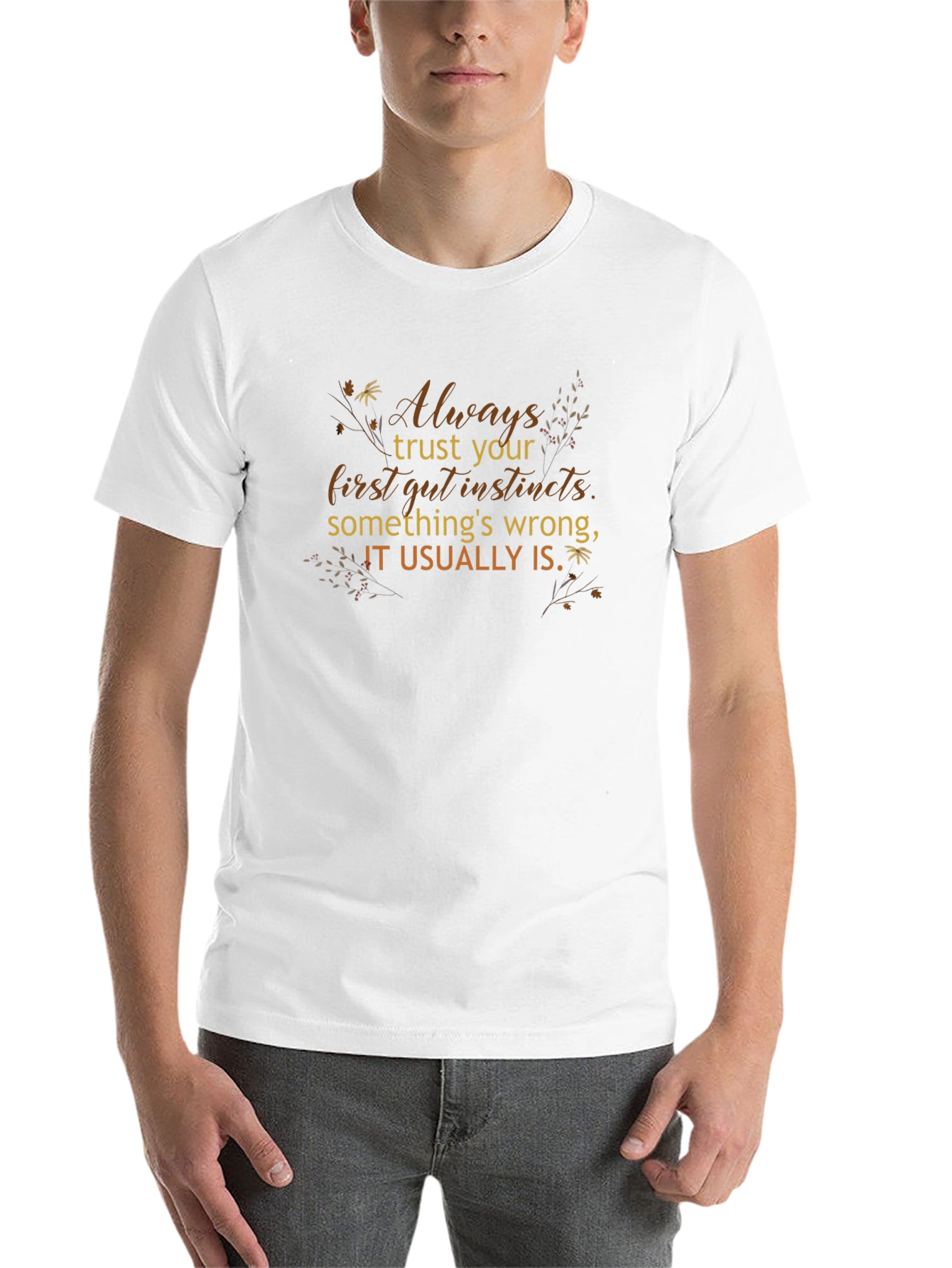 Trust Your Gut Instincts Graphic Tee