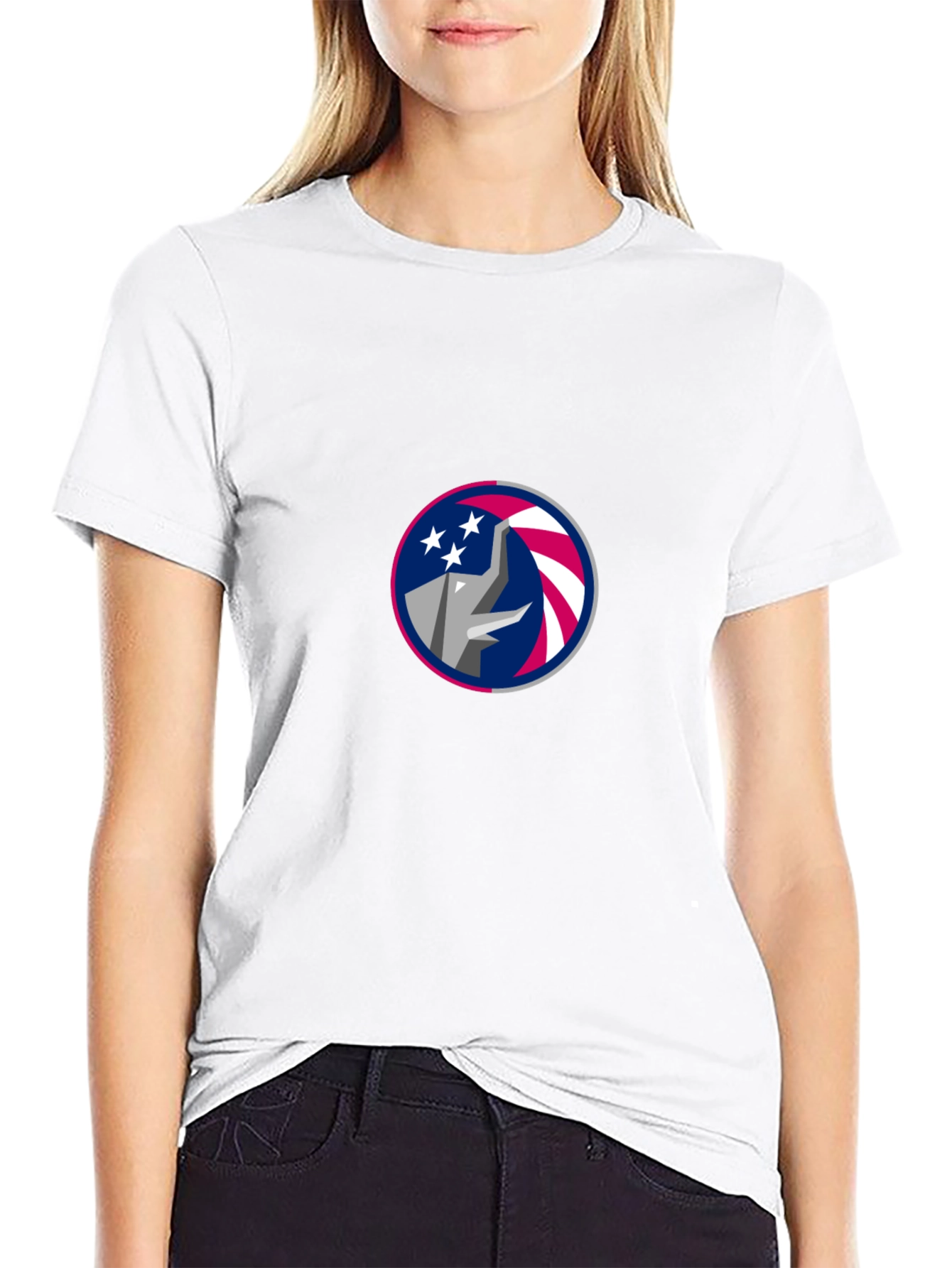 Republican Elephant Stars & Stripes Tee