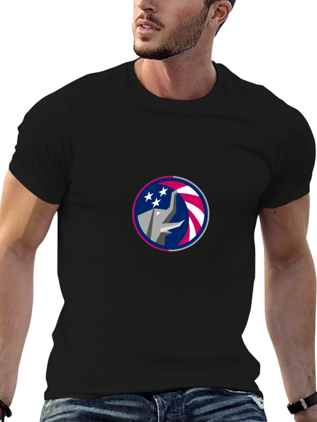 Republican Elephant Stars & Stripes Tee
