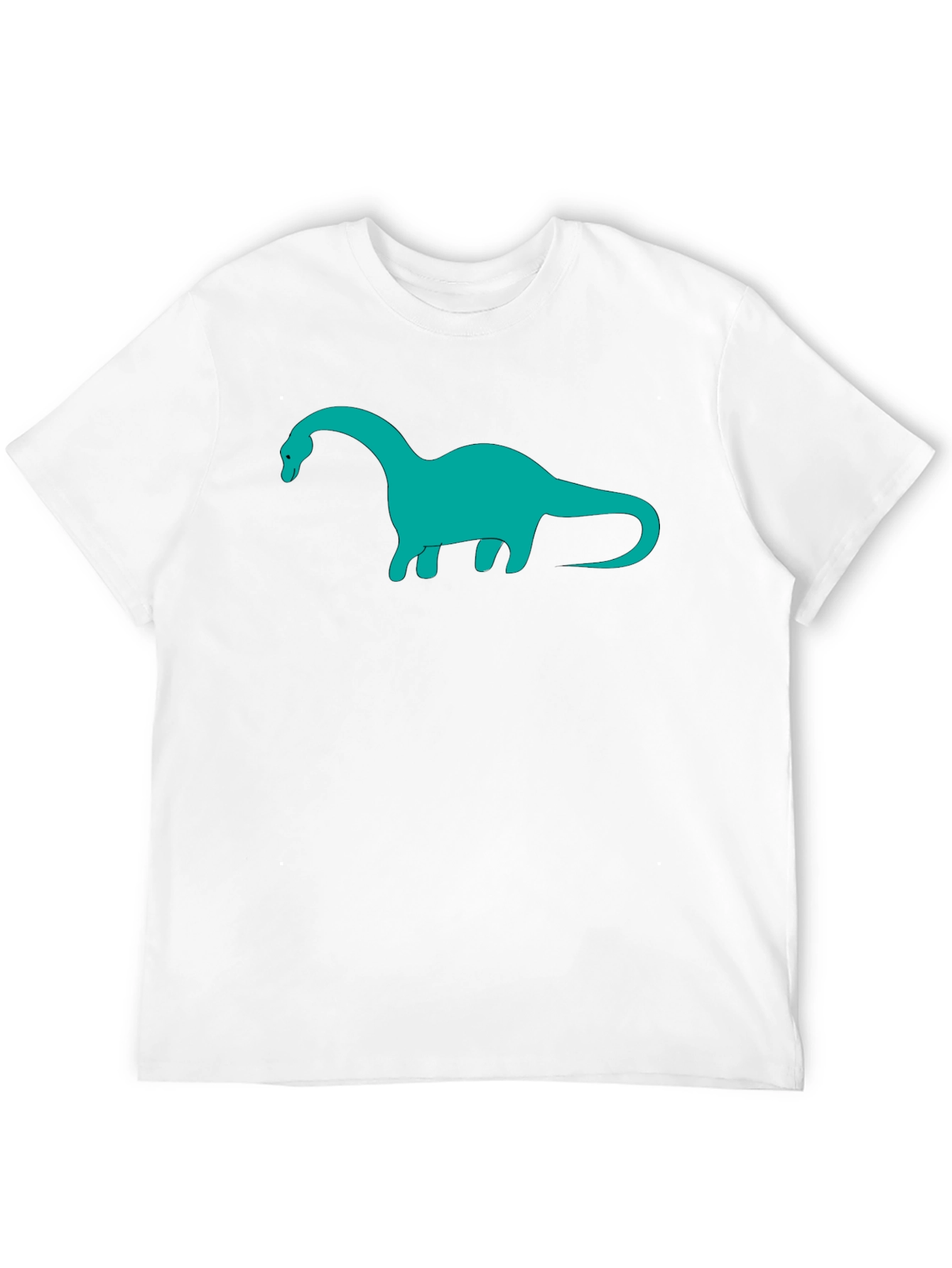 Dinosaur Graphic Tee - Black Cotton Blend
