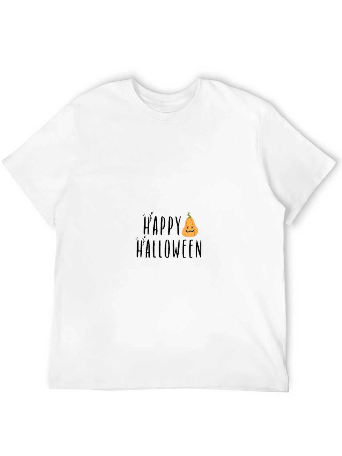 Happy Halloween T-Shirt - Pumpkin Design