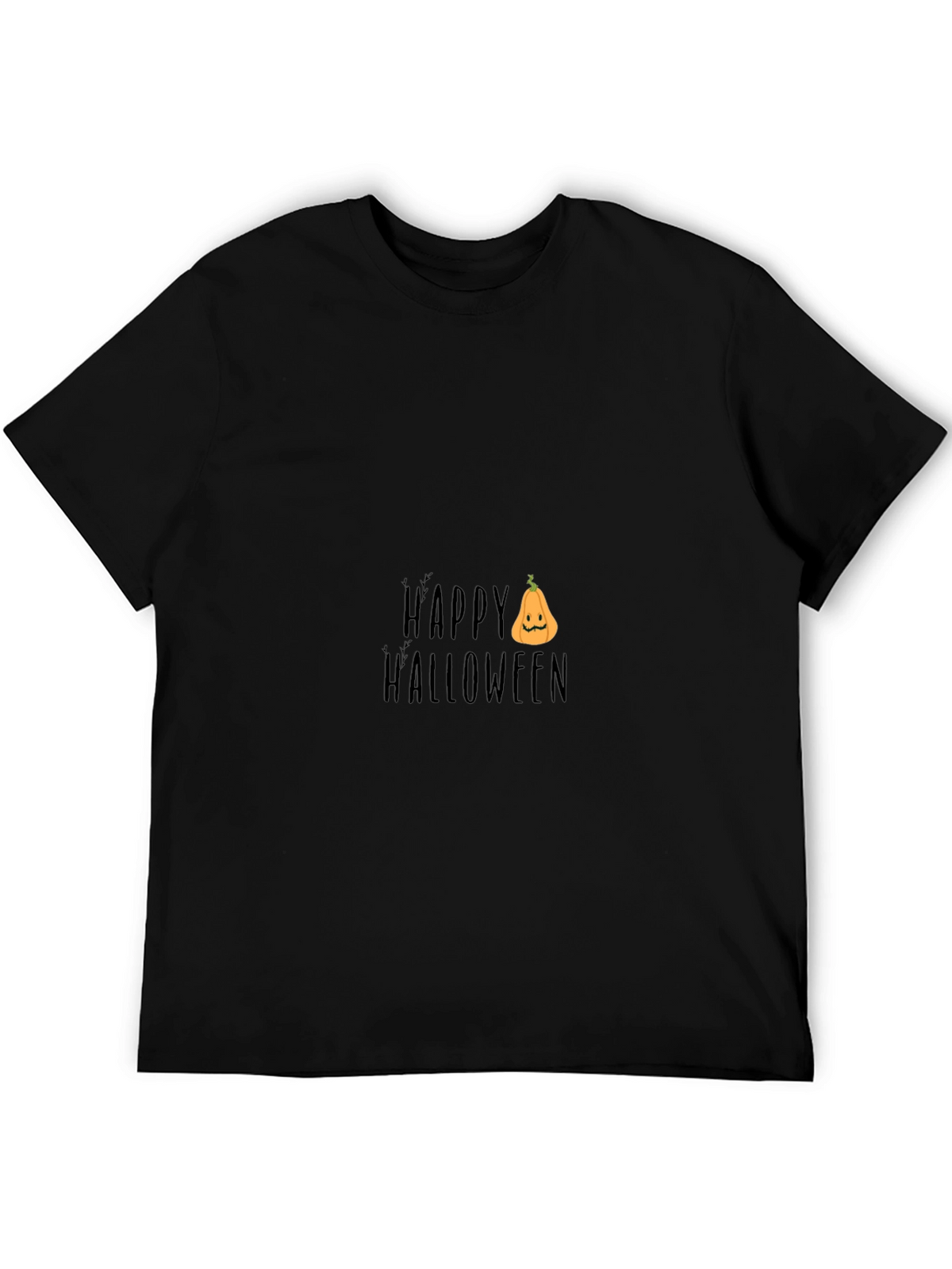 Happy Halloween T-Shirt - Pumpkin Design