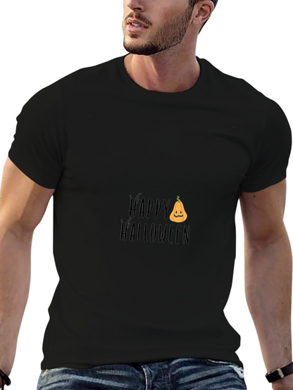 Happy Halloween T-Shirt - Pumpkin Design