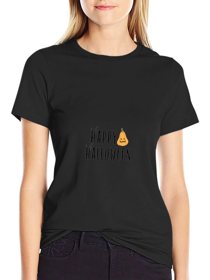 Happy Halloween T-Shirt - Pumpkin Design