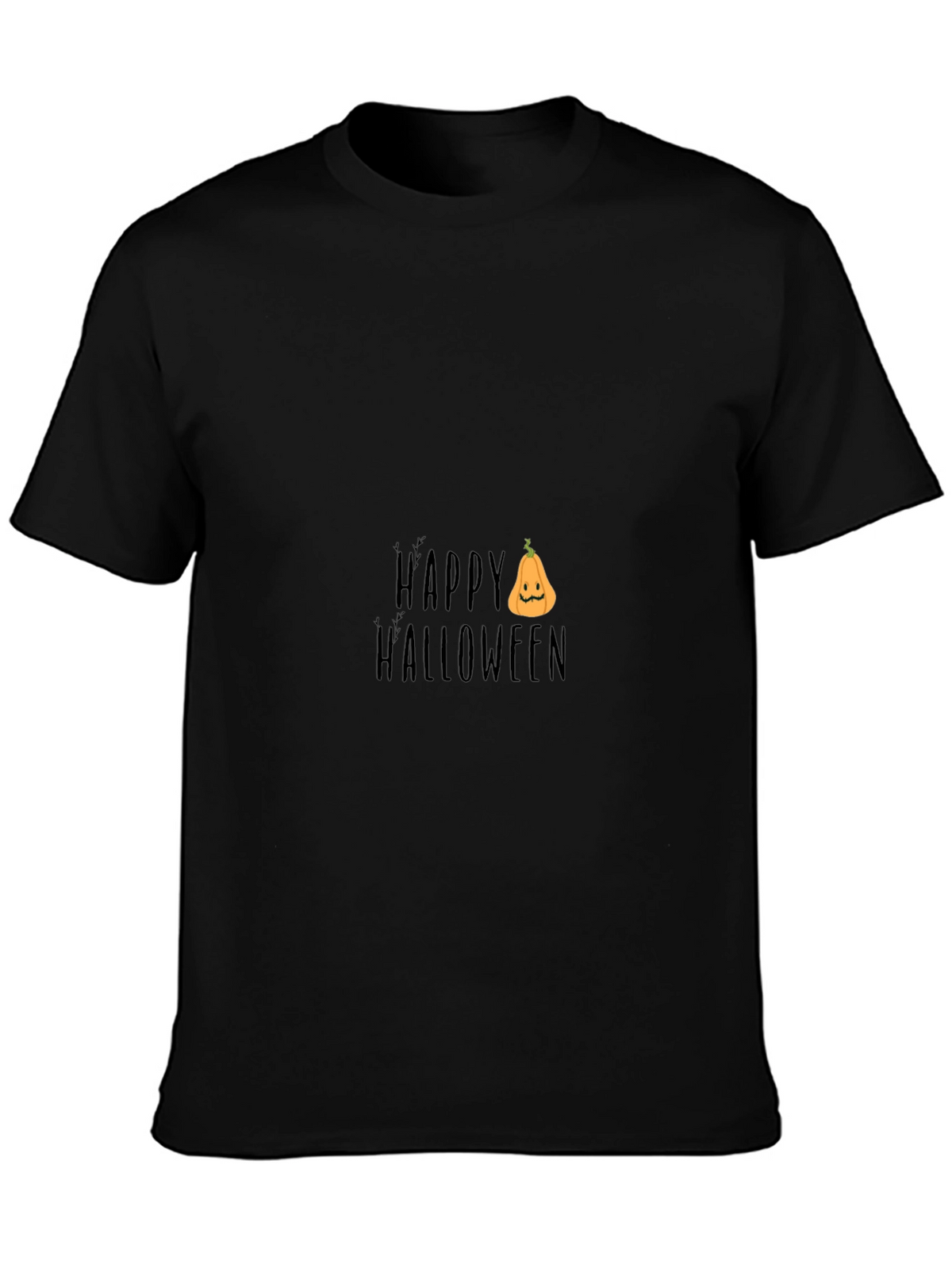 Happy Halloween T-Shirt - Pumpkin Design