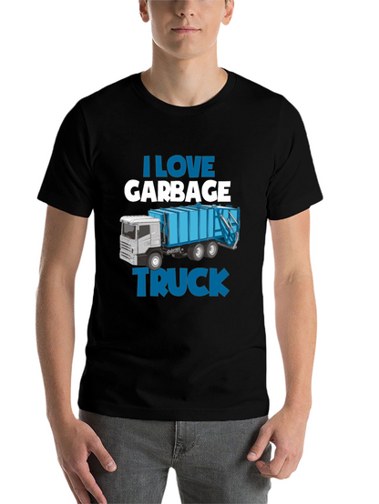 I Love Garbage Truck T-Shirt