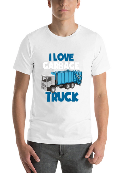 I Love Garbage Truck T-Shirt