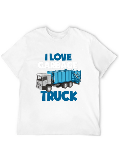 I Love Garbage Truck T-Shirt