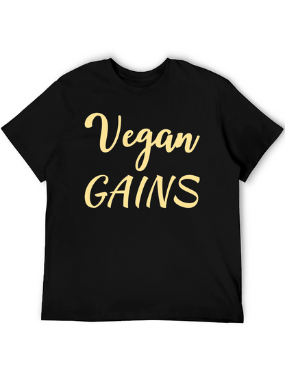 Vegan Gains Graphic T-Shirt