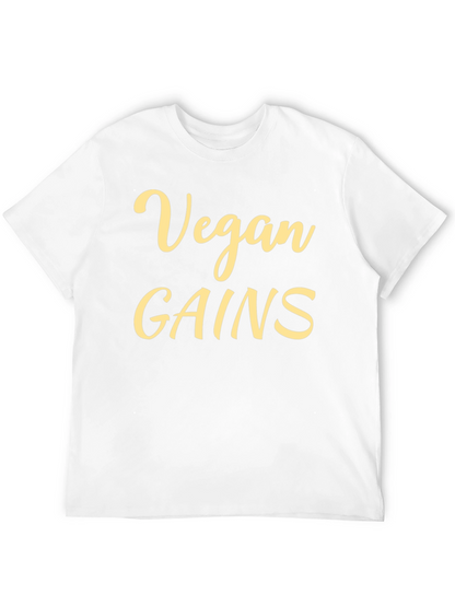 Vegan Gains Graphic T-Shirt