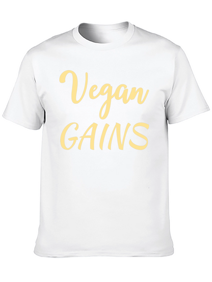 Vegan Gains Graphic T-Shirt
