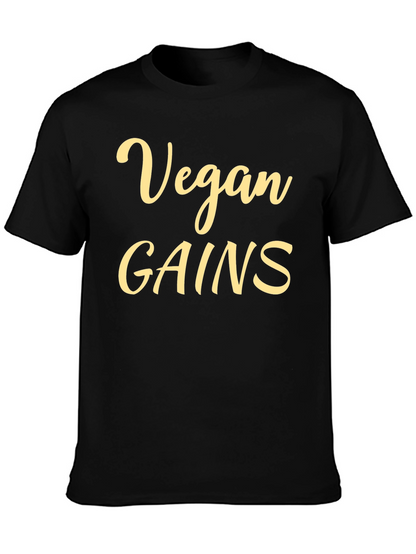 Vegan Gains Graphic T-Shirt