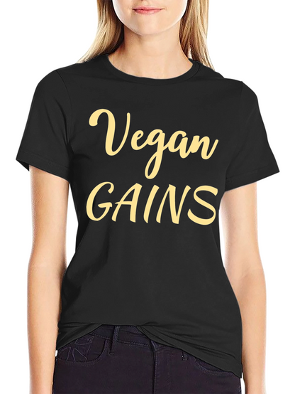Vegan Gains Graphic T-Shirt