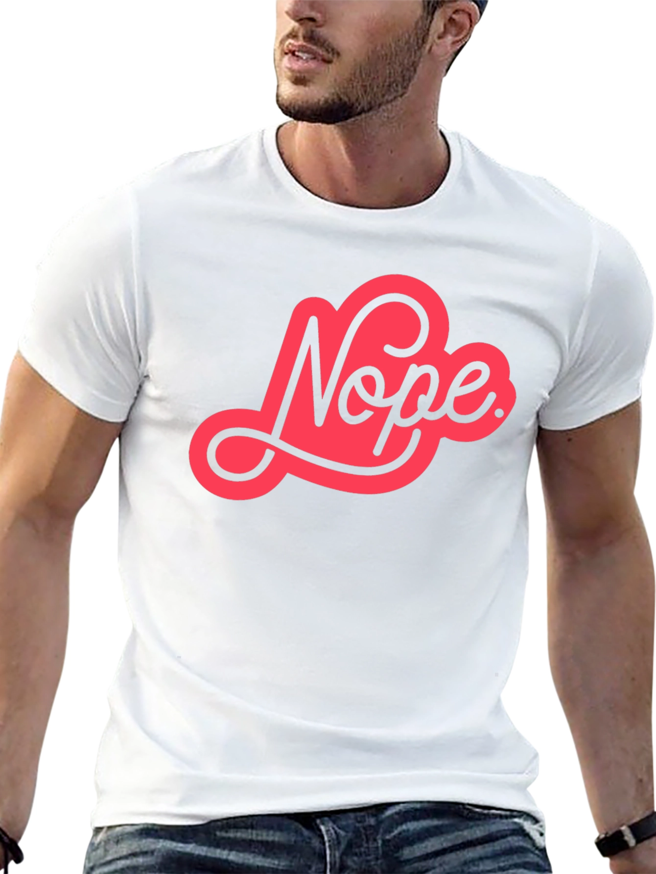 Nope Graphic Tee - Unisex Casual Cotton T-Shirt