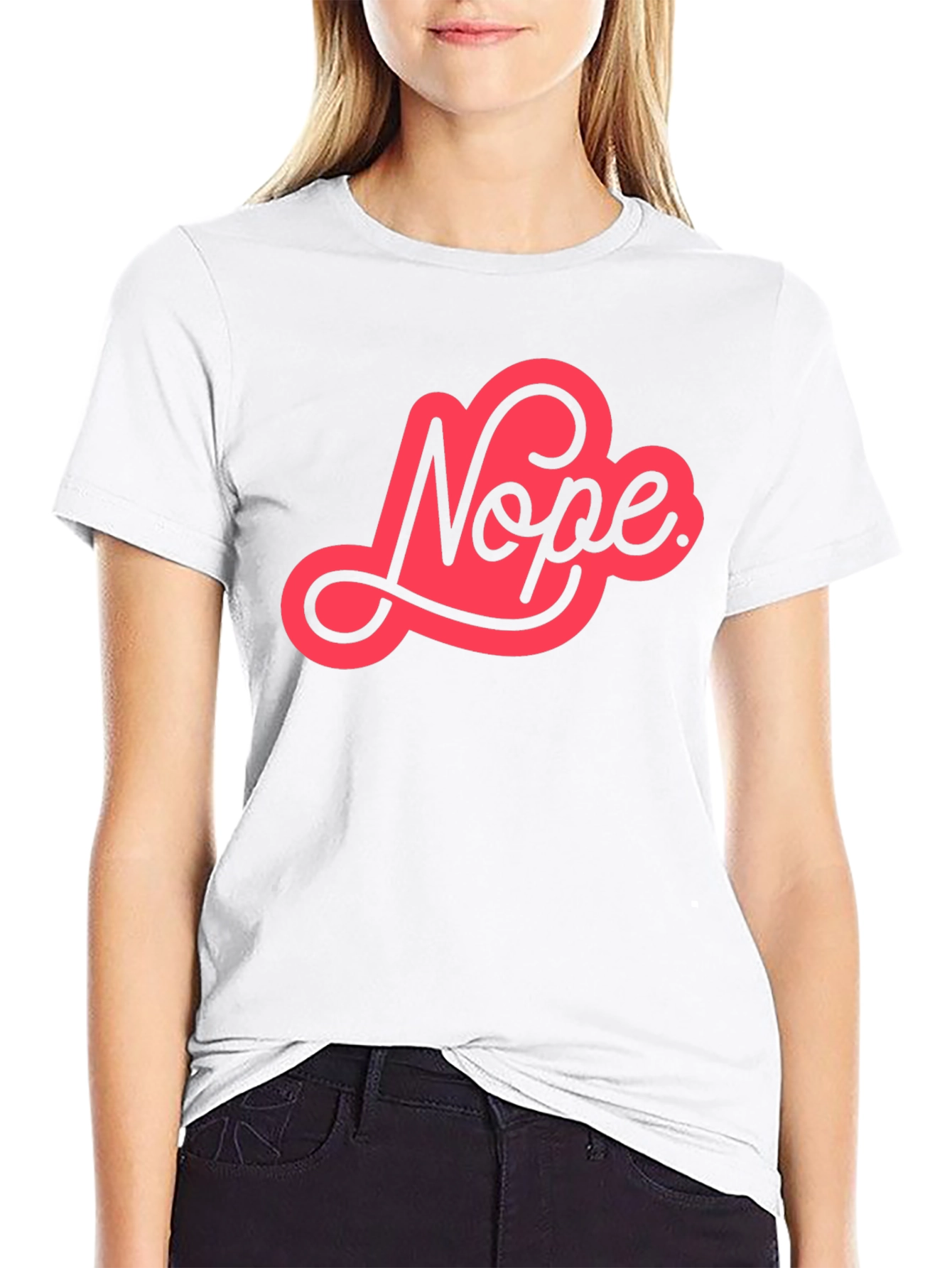 Nope Graphic Tee - Unisex Casual Cotton T-Shirt