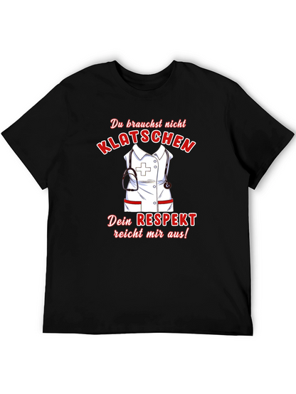 Nurse Respect Graphic Tee - Klatsch Nicht Shirt
