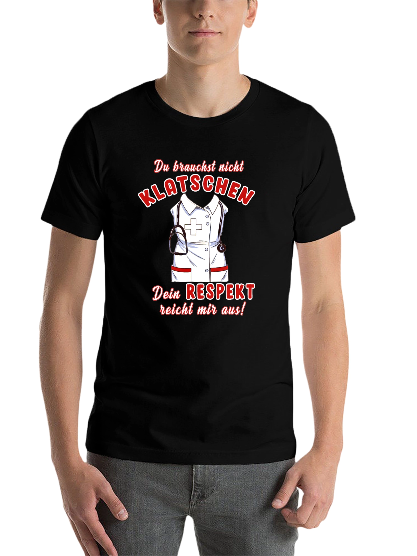 Nurse Respect Graphic Tee - Klatsch Nicht Shirt