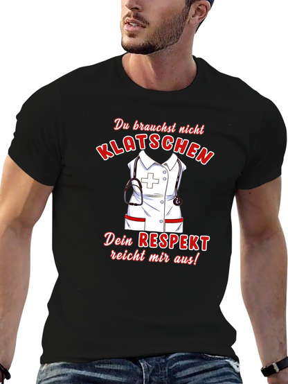 Nurse Respect Graphic Tee - Klatsch Nicht Shirt