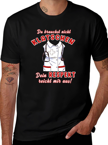 Nurse Respect Graphic Tee - Klatsch Nicht Shirt