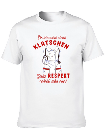 Nurse Respect Graphic Tee - Klatsch Nicht Shirt