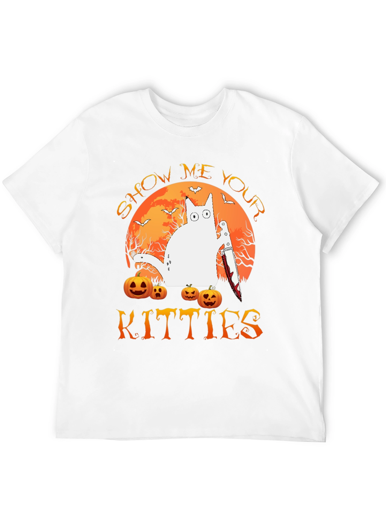 Halloween Show Me Your Kitties T-Shirt
