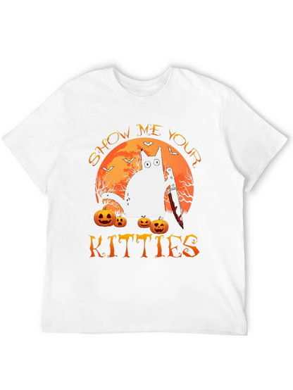 Halloween Show Me Your Kitties T-Shirt