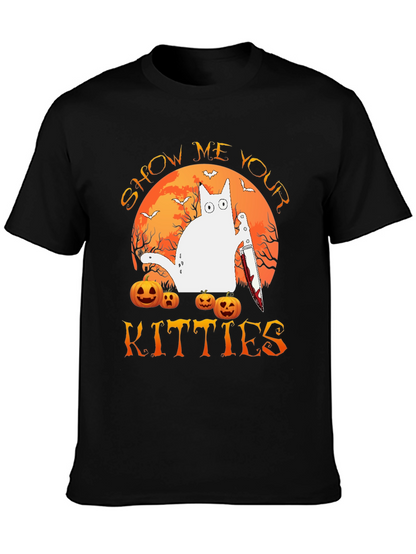 Halloween Show Me Your Kitties T-Shirt
