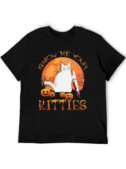 Halloween Show Me Your Kitties T-Shirt