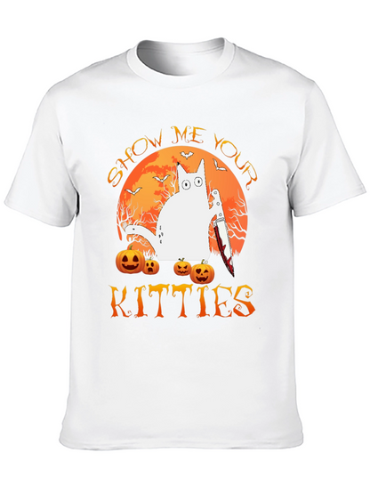 Halloween Show Me Your Kitties T-Shirt