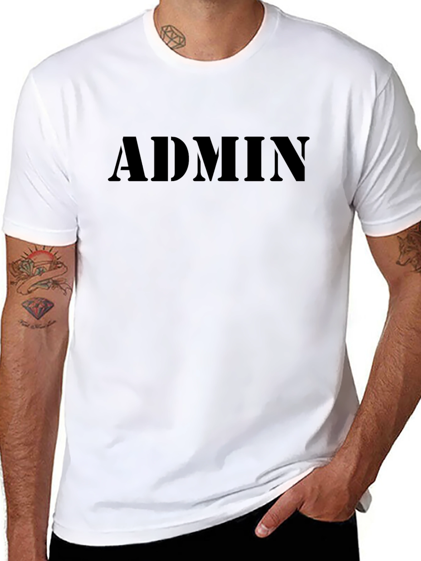 Admin T-Shirt - Bold Statement Tee