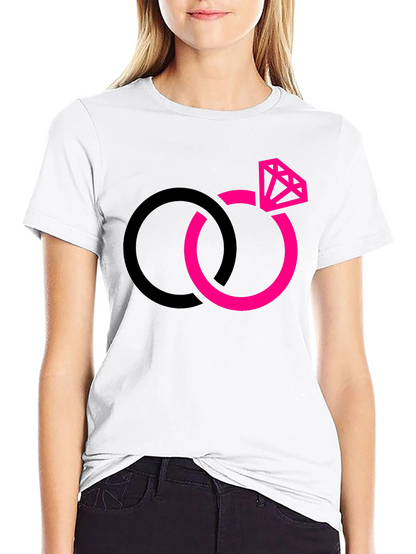 Interlocked Rings Graphic Tee - Black