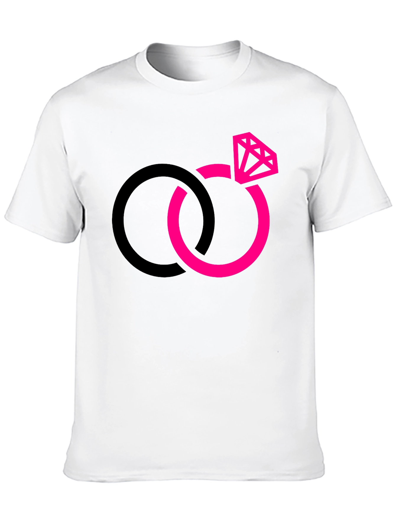 Interlocked Rings Graphic Tee - Black