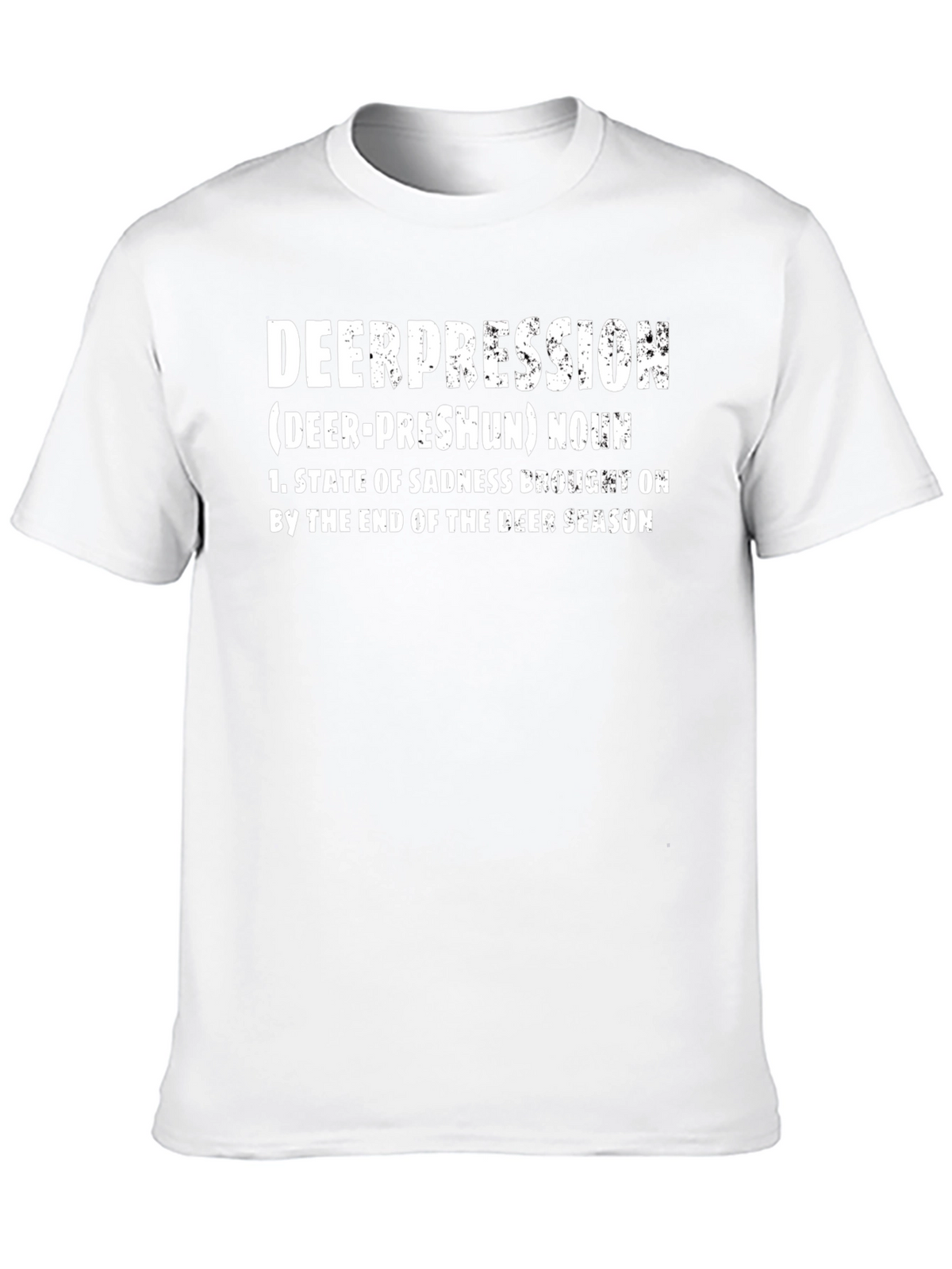 Deerpression T-Shirt: Funny Hunting Season Tee