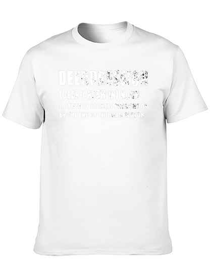 Deerpression T-Shirt: Funny Hunting Season Tee
