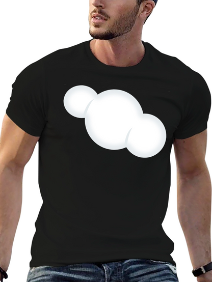 Cloud Graphic T-Shirt - Soft Cotton Blend