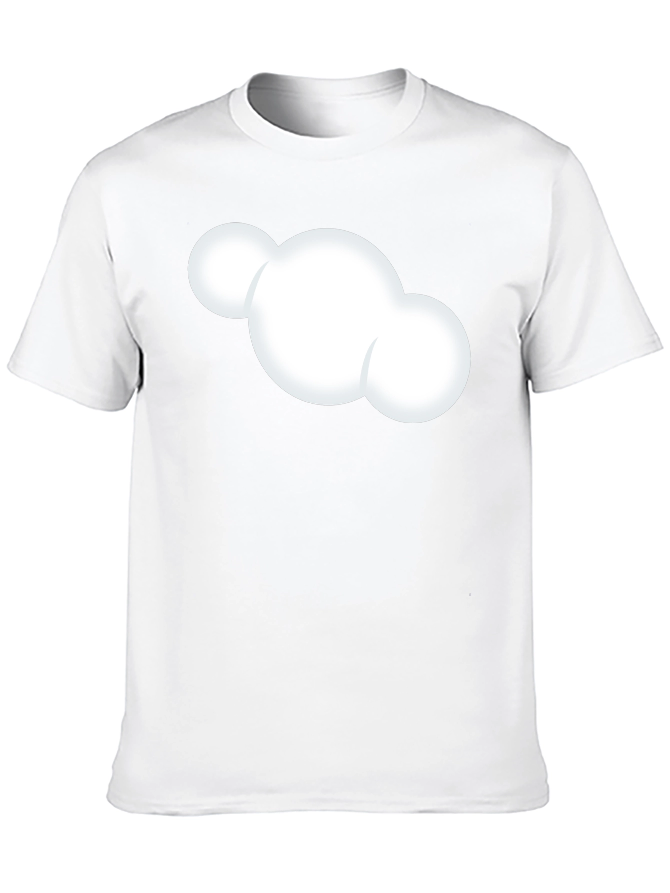 Cloud Graphic T-Shirt - Soft Cotton Blend