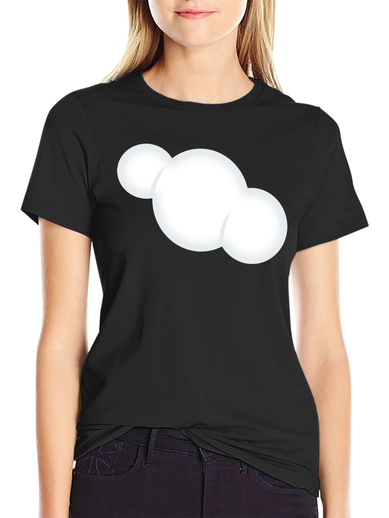 Cloud Graphic T-Shirt - Soft Cotton Blend