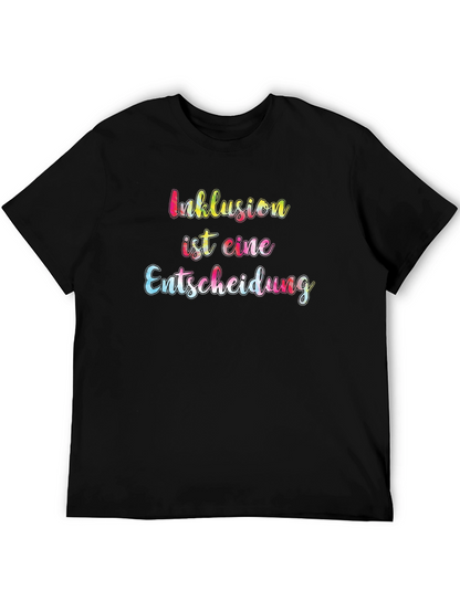 Inclusion is a Choice Black T-Shirt